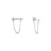 Boucles D'oreilles Pendantes Argent Blanc Leent Perles De Culture - Boucles d'oreilles fantaisie Femme | Histoire d’Or