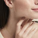 Boucles D'oreilles Puces Or Jaune Clothilde - Clous d'oreilles Femme | Histoire d&rsquo;Or