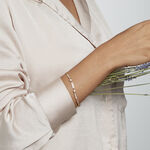 Bracelet Plaqu&eacute; Or Epilobe Oxydes De Zirconium - Bracelets Femme | Histoire d&rsquo;Or