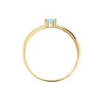 Bague Rory Or Jaune Topaze - Bagues solitaires Femme | Histoire d&rsquo;Or