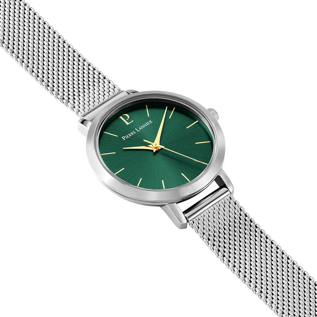 Coffret De Montre Pierre Lannier Chouquette Vert - Montres Femme | Histoire d’Or