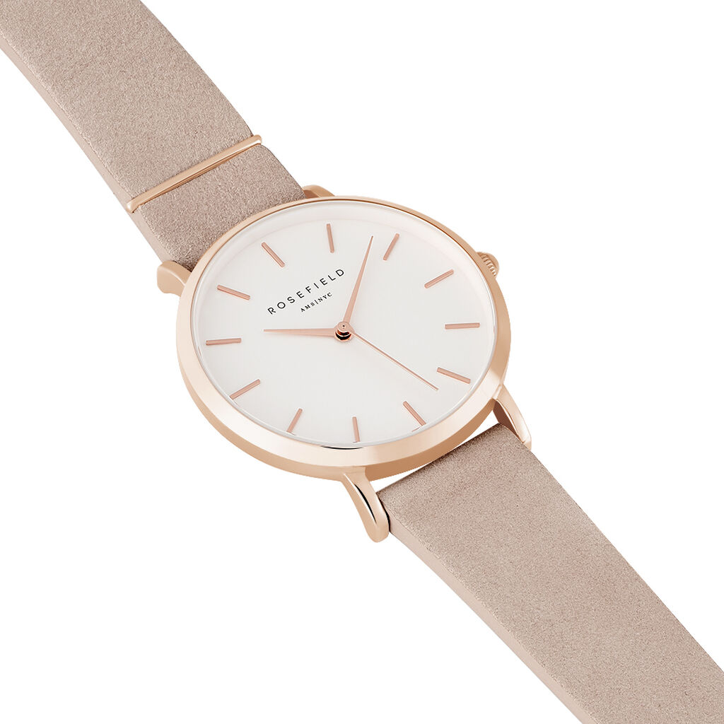 Montre Rosefield West Village Blanc - Id&eacute;es cadeaux Femme | Histoire d&rsquo;Or