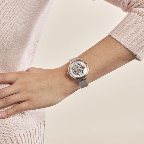 Montre Pierre Lannier Automatic Argent - Montres Femme | Histoire d’Or