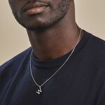 Pendentif Ionia Lettre Or Blanc - Pendentifs Famille | Histoire d&rsquo;Or