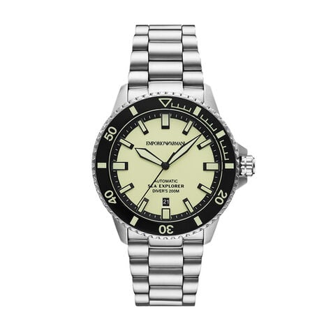 Montre Emporio Armani Sea Explorer Jaune - Montres Homme | Histoire d&rsquo;Or