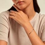 Bracelet Ivy Acier Jaune Oxyde De Zirconium - Bracelets Femme | Histoire d&rsquo;Or