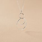 Collier Flaura Argent Blanc - Colliers fantaisie Femme | Histoire d&rsquo;Or