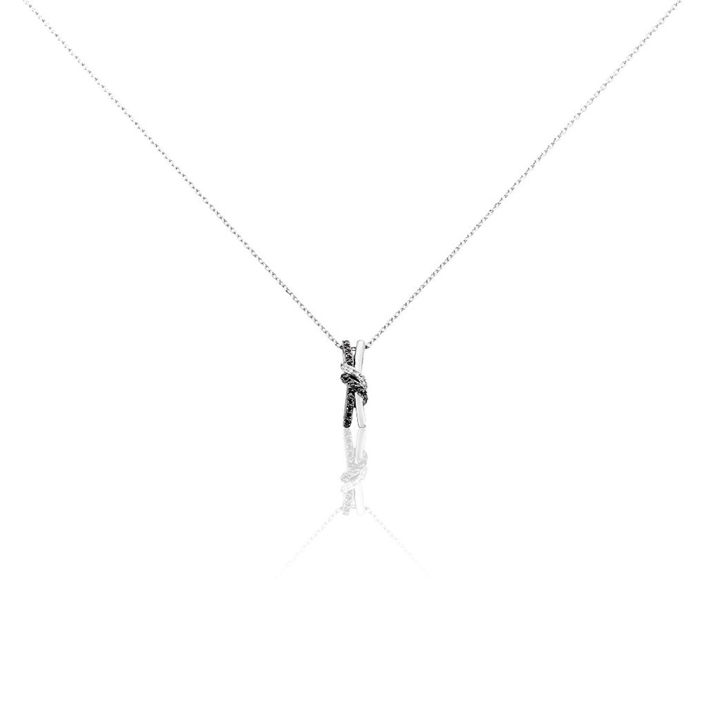 Collier Marina Or Blanc Diamant - Colliers Femme | Histoire d’Or