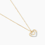 Collier Odine Or Jaune Diamant - F&ecirc;te des m&egrave;res Femme | Histoire d&rsquo;Or