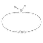 Bracelet Argent Blanc Anona Oxydes De Zirconium - Bracelets Femme | Histoire d&rsquo;Or