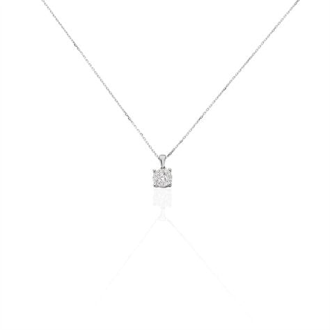Collier Artemis Or Blanc Diamant - Colliers Femme | Histoire d’Or