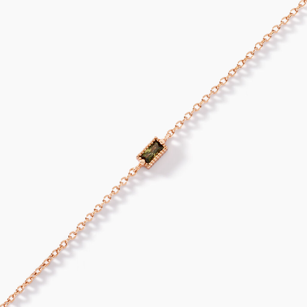 Bracelet Lipa Argent Rose Oxyde De Zirconium - Bracelets Femme | Histoire d’Or