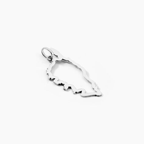 Pendentif Corsica Or Blanc - Pendentifs Famille | Histoire d’Or