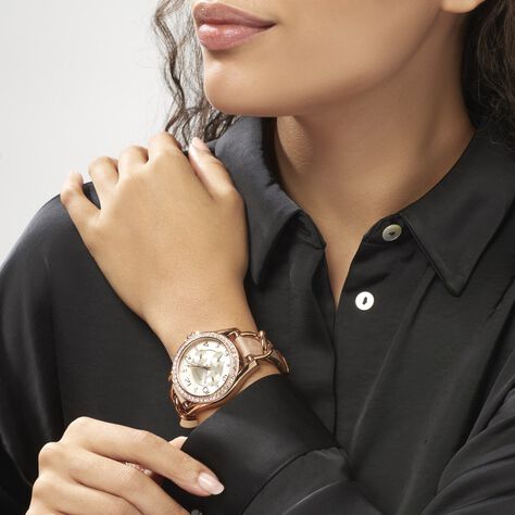 Montre Fossil Riley Beige - Montres Femme | Histoire d’Or