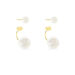 Bijoux D'oreilles Metisse Or Jaune Perle De Culture - Ear cuffs Femme | Histoire d’Or