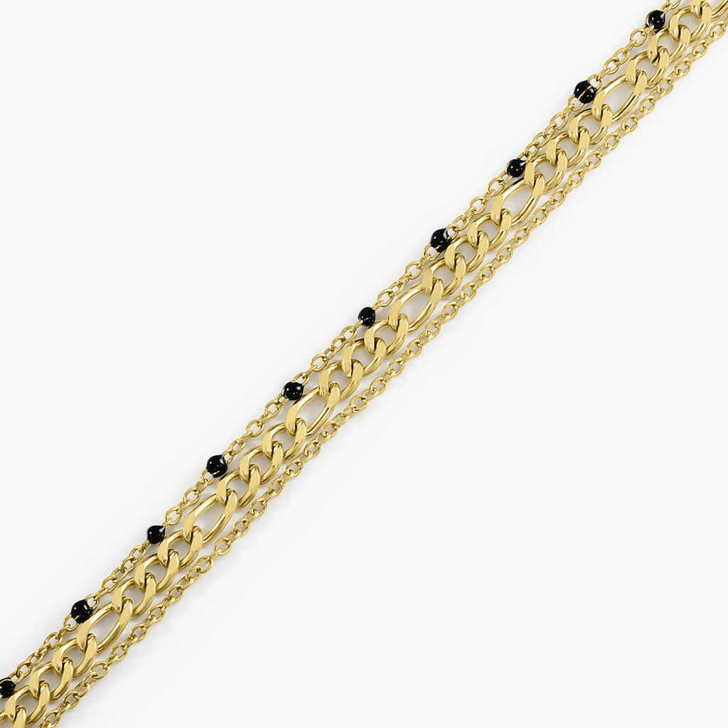 Bracelet Amala Acier Dor&eacute; - Bracelets Femme | Histoire d&rsquo;Or