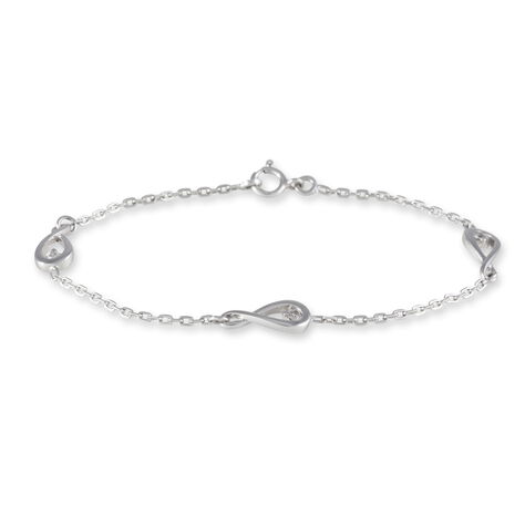 Bracelet Lorenda Argent Blanc Oxyde De Zirconium - Bracelets Femme | Histoire d’Or