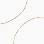 Cha&icirc;ne Igoa Maille For&ccedil;at Diamantee Or Jaune - Chaines Famille | Histoire d&rsquo;Or