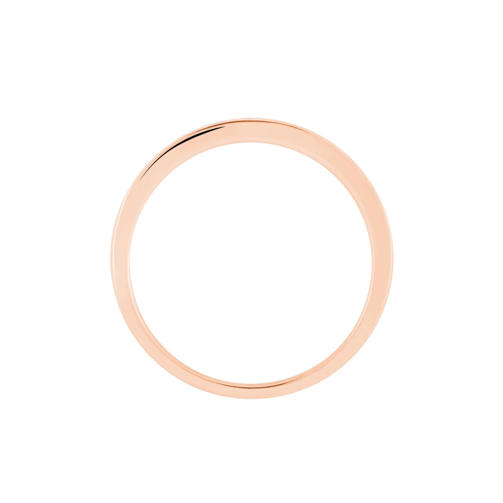 Alliance Collection Juliette Or Rose Diamant - Alliances Femme | Histoire d’Or