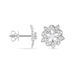 Boucles D'oreilles Puces Iona Argent Blanc Oxyde De Zirconium - Boucles d'oreilles fantaisie Femme | Histoire d’Or