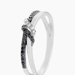 Bague Marina Or Blanc Diamant - Bagues avec pierre Femme | Histoire d&rsquo;Or