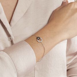 Bracelet Diana Argent Blanc Oxyde De Zirconium - Bracelets fantaisie Femme | Histoire d’Or