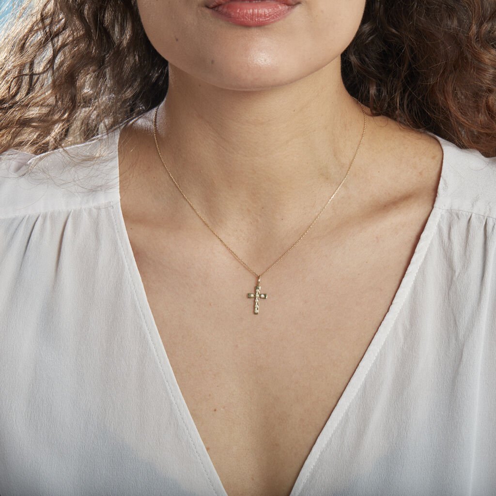 Collier Or Jaune Florrie Perles De Culture - Colliers Femme | Histoire d’Or