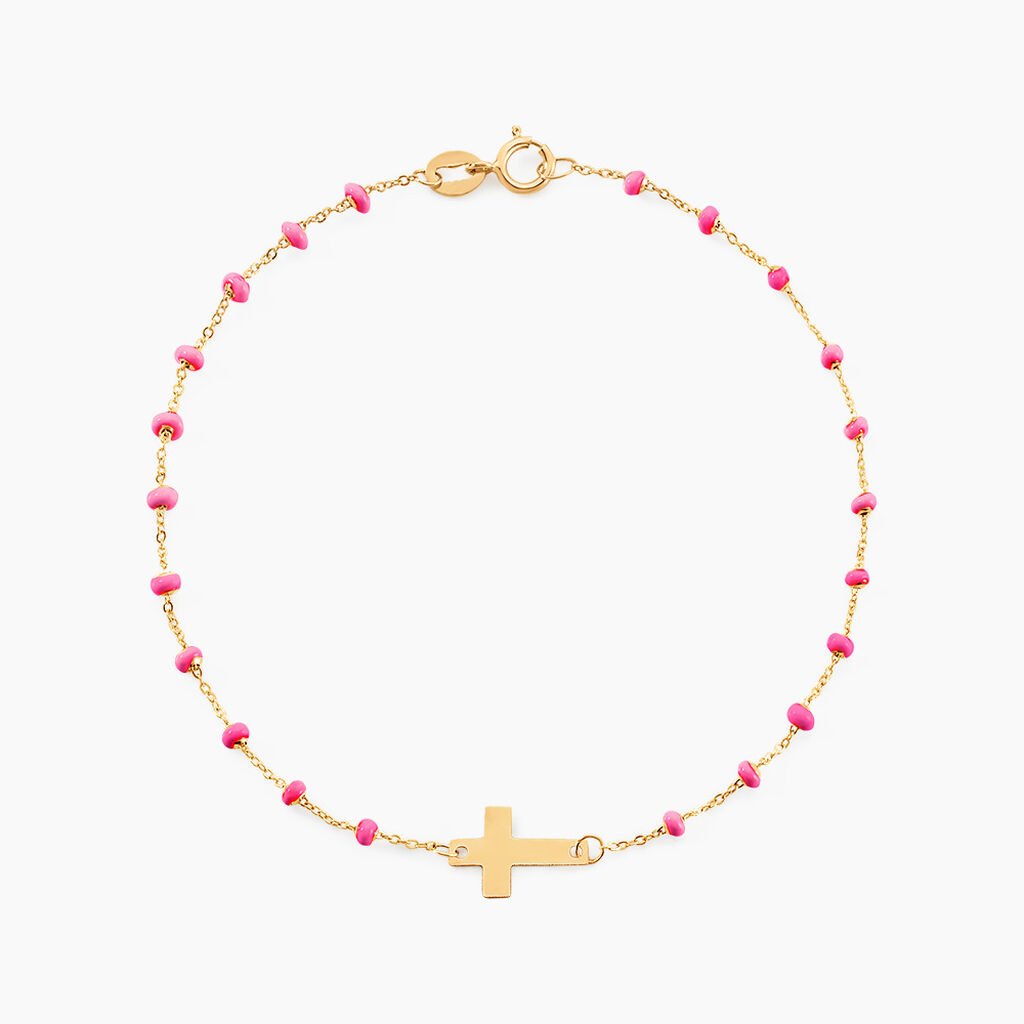 Bracelet Krystle Or Jaune - Bracelets Communion Femme | Histoire d&rsquo;Or