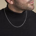 Collier Gustin Argent Blanc - Chaines Homme | Histoire d’Or