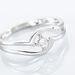 Bague Onenn Or Blanc Diamant - Bagues solitaires Femme | Histoire d’Or