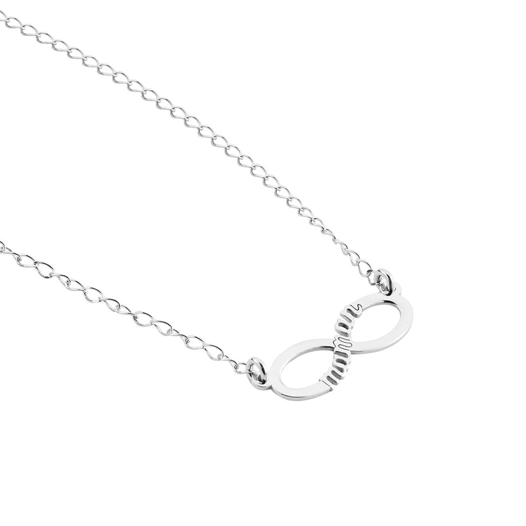 Collier Xara Argent Blanc - Colliers fantaisie Femme | Histoire d&rsquo;Or