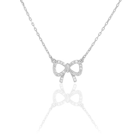 Collier Rezzan Argent Blanc Opale - Colliers fantaisie Femme | Histoire d’Or