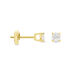 Boucles D'oreilles Puces Or Jaune Aphrodite Diamants - Clous d'oreilles Femme | Histoire d’Or