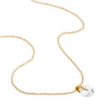 Collier Nelina Plaqu&eacute; Or Jaune Oxyde De Zirconium - Colliers fantaisie Femme | Histoire d&rsquo;Or
