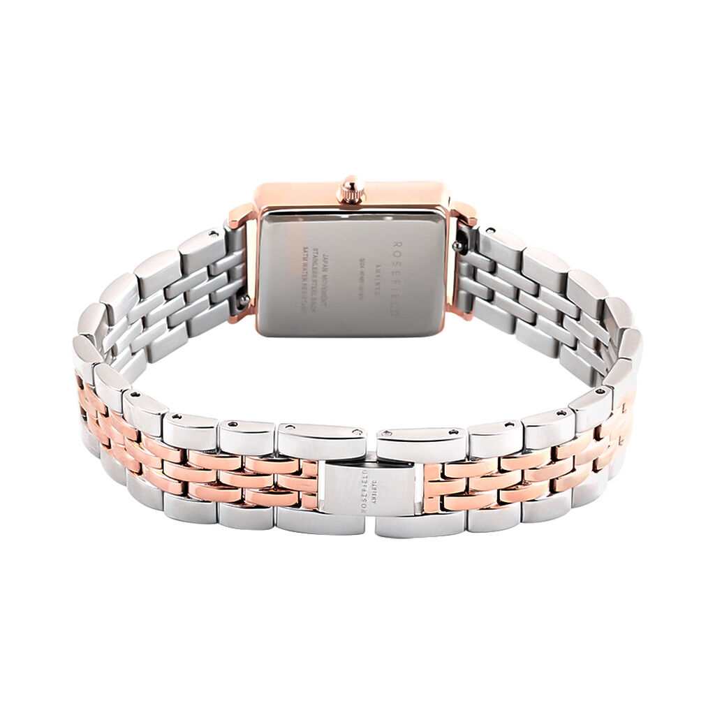 Montre Rosefield The Mini Boxy Blanc - Montres Femme | Histoire d&rsquo;Or