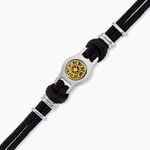 Bracelet Paulette Acier Blanc - Bracelets cordon Homme | Histoire d&rsquo;Or