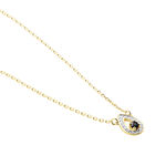 Collier Lareyna Or Bicolore Saphir - Colliers Femme | Histoire d&rsquo;Or