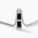 Collier Messy Acier Blanc - Colliers Homme | Histoire d’Or