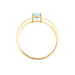 Bague Solitaire Arzula Or Jaune Topaze - Bagues solitaires Femme | Histoire d’Or