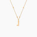 Collier Plaqué Or Jaune Lettra - Colliers fantaisie Femme | Histoire d’Or