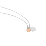 Collier Argent Bicolore Soio - Colliers fantaisie Femme | Histoire d&rsquo;Or