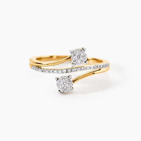 Bague Shakuntala Or Jaune Diamant - Bagues avec pierre Femme | Histoire d&rsquo;Or
