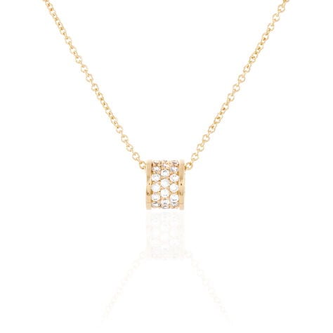 Collier Gia Plaqué Or Jaune Oxyde De Zirconium - Colliers fantaisie Femme | Histoire d’Or