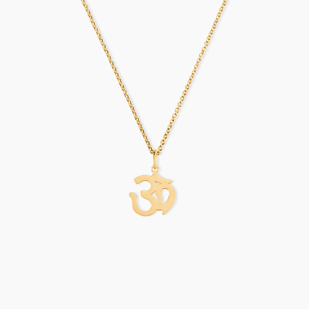 Pendentif Atenea Ohm Or Jaune - Pendentifs Famille | Histoire d&rsquo;Or