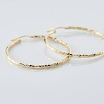 Cr&eacute;oles Cayla Or Jaune - Boucles d'oreilles cr&eacute;oles Femme | Histoire d&rsquo;Or