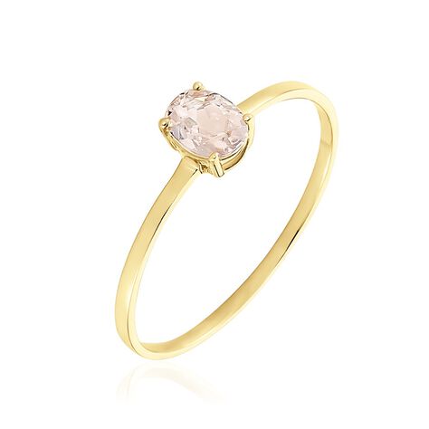 Bague Valentino Or Jaune Quartz - Bagues solitaires Femme | Histoire d’Or