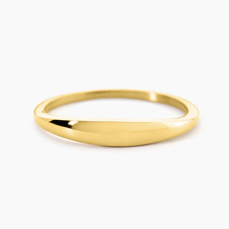 Bague Zelpha Acier Jaune - Bagues fantaisie Femme | Histoire d&rsquo;Or