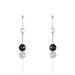 Boucles D'oreilles Pendantes Lucia Cera Argent Blanc Perle De Culture - Boucles d'oreilles fantaisie Femme | Histoire d’Or