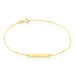 Bracelet Fania Message Or Jaune Oxyde De Zirconium - Gourmettes Femme | Histoire d’Or