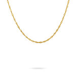 Cha&icirc;ne Imanie Maille Singapour Or Jaune - Chaines Femme | Histoire d&rsquo;Or